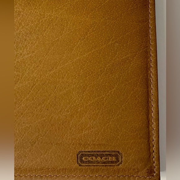 Vintage Coach Tabac Combination Wallet/Checkbook #4730 NY Original! NWT - Picture 6 of 13